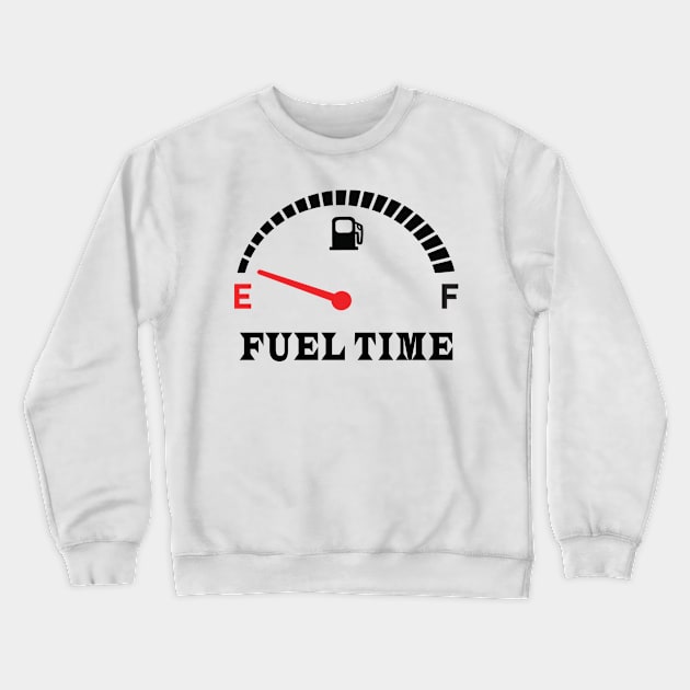 FUEL TIME Crewneck Sweatshirt by LEMOUS TEES